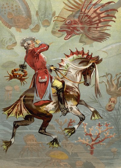Illustration pour Les Aventures du Baron de Münchhausen - European School